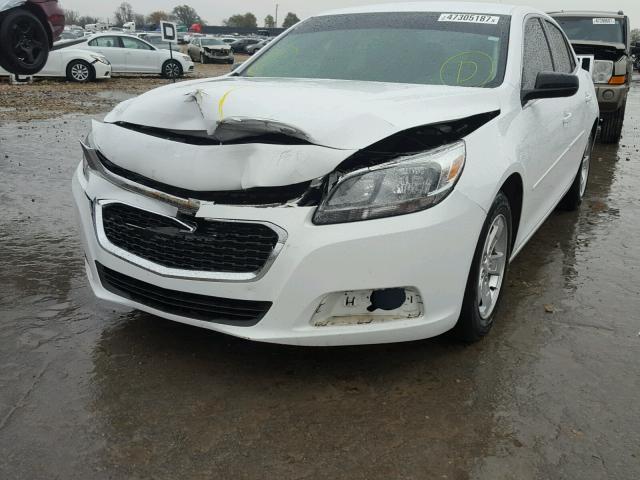 1G11B5SL2EF259444 - 2014 CHEVROLET MALIBU LS WHITE photo 9