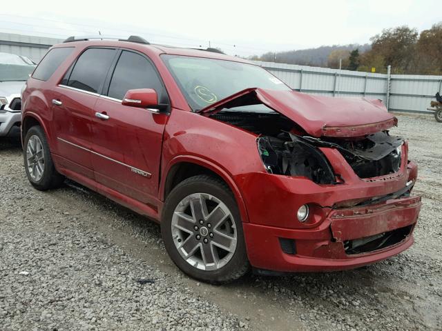 1GKKVTED7CJ377399 - 2012 GMC ACADIA DEN RED photo 1