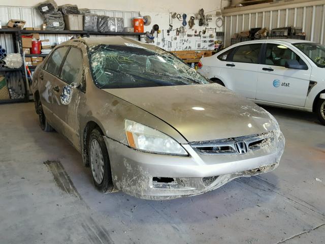 1HGCM56137A082603 - 2007 HONDA ACCORD VAL GOLD photo 1