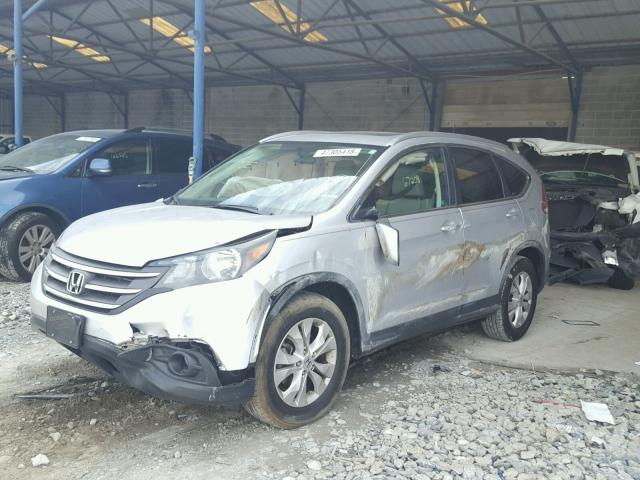 5J6RM3H74CL018741 - 2012 HONDA CR-V EXL SILVER photo 2