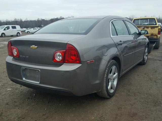 1G1ZC5EU9BF338822 - 2011 CHEVROLET MALIBU 1LT BROWN photo 4