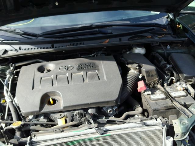 2T1BPRHE4EC033377 - 2014 TOYOTA COROLLA EC GREEN photo 7