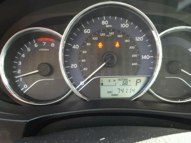 2T1BPRHE4EC033377 - 2014 TOYOTA COROLLA EC 绿色 照片 8