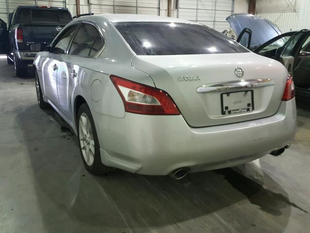 1N4AA5AP3BC849413 - 2011 NISSAN MAXIMA S SILVER photo 3