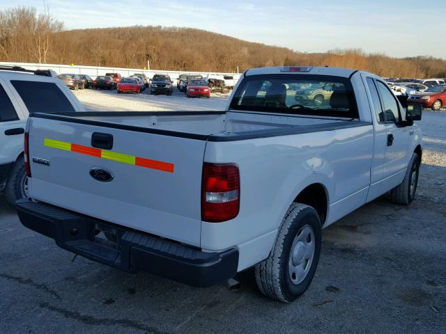 1FTRF12248KC95307 - 2008 FORD F150 WHITE photo 4