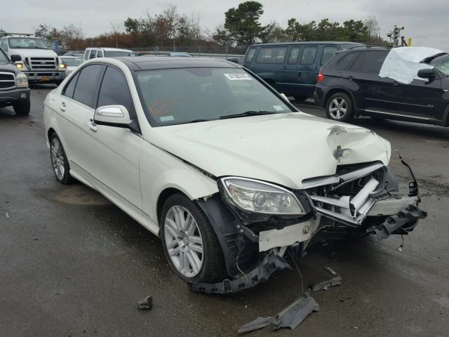 WDDGF81X48F066346 - 2008 MERCEDES-BENZ C 300 4MAT WHITE photo 1