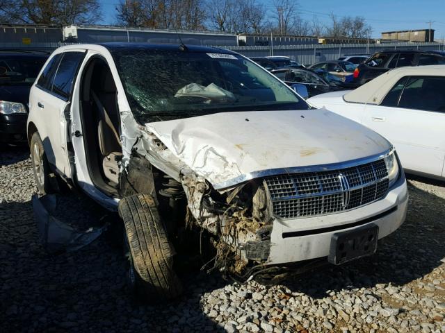 2LMDJ6JC7ABJ01661 - 2010 LINCOLN MKX WHITE photo 1