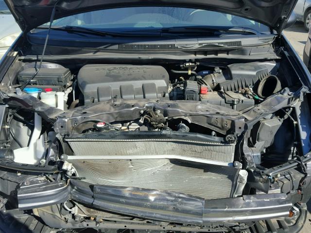 5FNRL5H41FB017578 - 2015 HONDA ODYSSEY EX GRAY photo 7