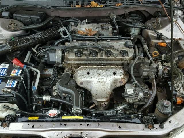 1HGCG5660YA077380 - 2000 HONDA ACCORD EX GRAY photo 7