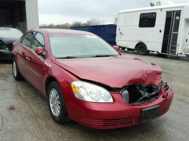 1G4HP57228U155829 - 2008 BUICK LUCERNE CX MAROON photo 1