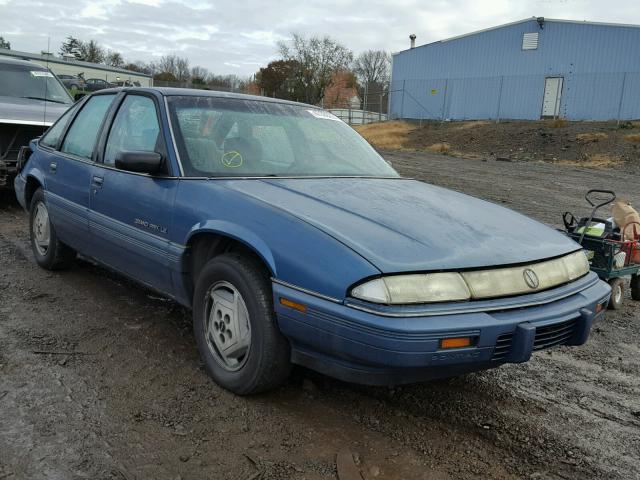 1G2WH54T8NF208401 - 1992 PONTIAC GRAND PRIX BLUE photo 1