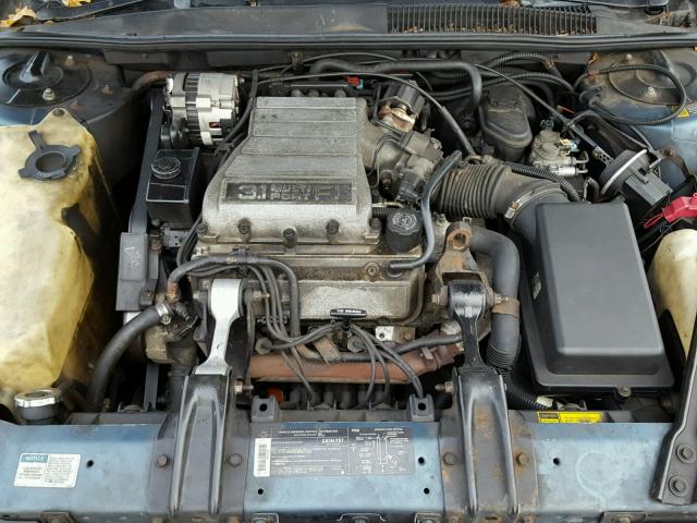 1G2WH54T8NF208401 - 1992 PONTIAC GRAND PRIX BLUE photo 7