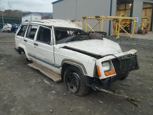 1J4FF48S2YL103365 - 2000 JEEP CHEROKEE S WHITE photo 1