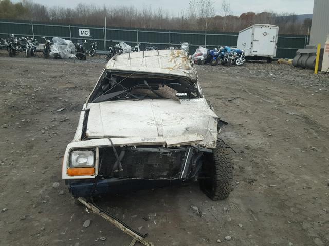 1J4FF48S2YL103365 - 2000 JEEP CHEROKEE S WHITE photo 10