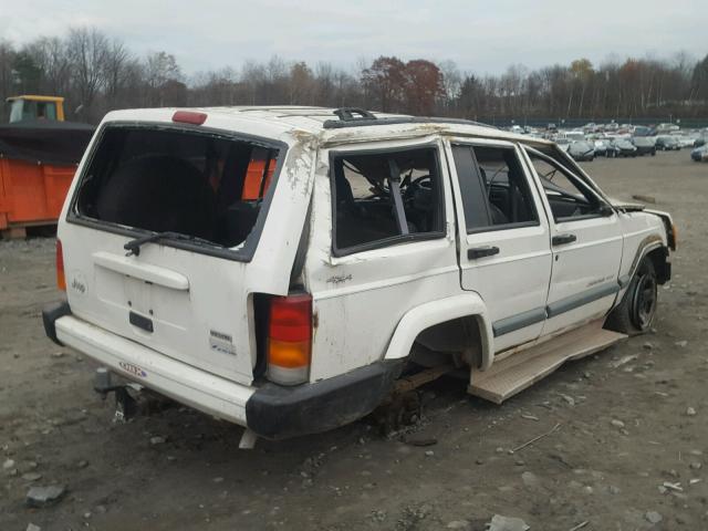 1J4FF48S2YL103365 - 2000 JEEP CHEROKEE S WHITE photo 4