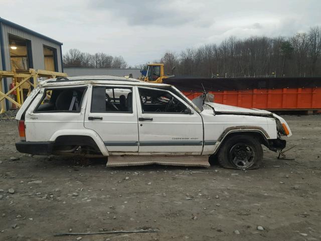 1J4FF48S2YL103365 - 2000 JEEP CHEROKEE S WHITE photo 9