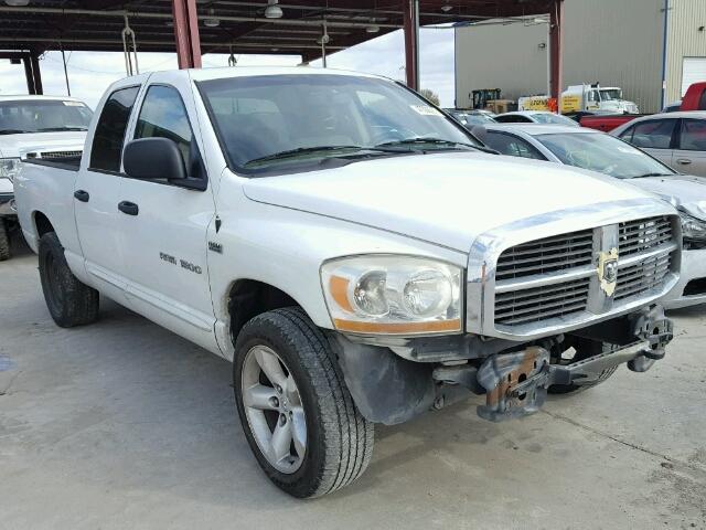 1D7HA18256S693033 - 2006 DODGE RAM 1500 S WHITE photo 1