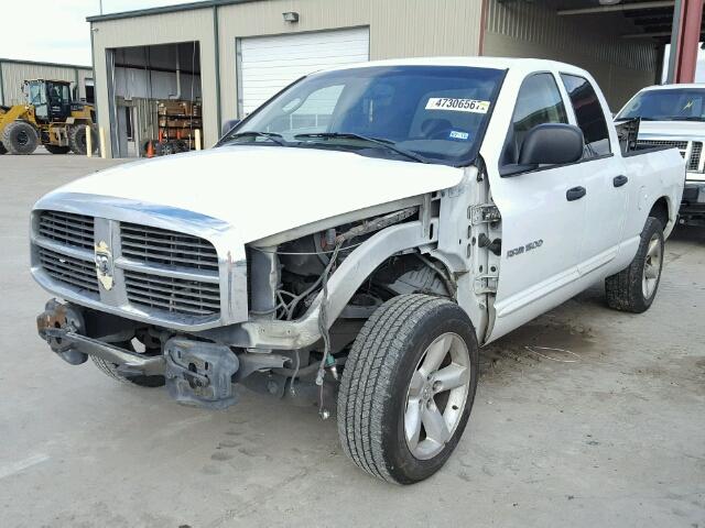 1D7HA18256S693033 - 2006 DODGE RAM 1500 S WHITE photo 2