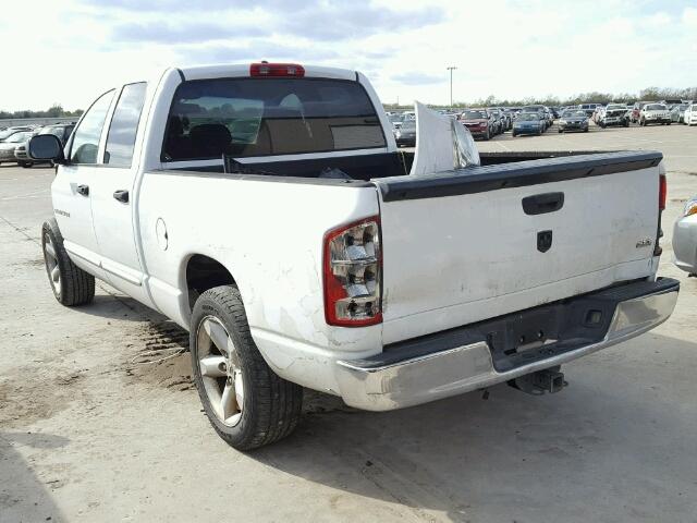 1D7HA18256S693033 - 2006 DODGE RAM 1500 S WHITE photo 3