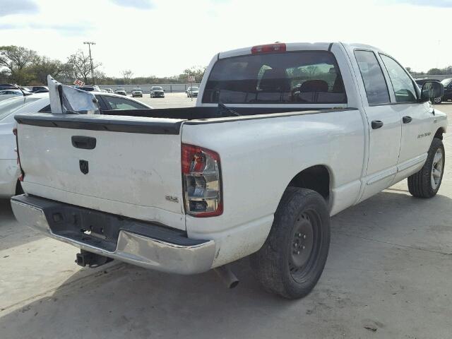 1D7HA18256S693033 - 2006 DODGE RAM 1500 S WHITE photo 4