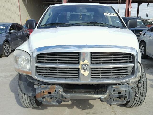 1D7HA18256S693033 - 2006 DODGE RAM 1500 S WHITE photo 9