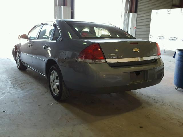 2G1WB55K779305600 - 2007 CHEVROLET IMPALA LS GRAY photo 3