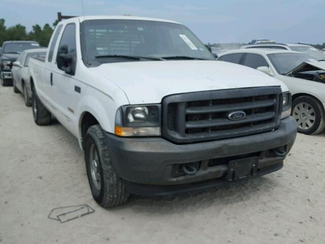 1FTSX30P84ED52609 - 2004 FORD F350 SRW S WHITE photo 1