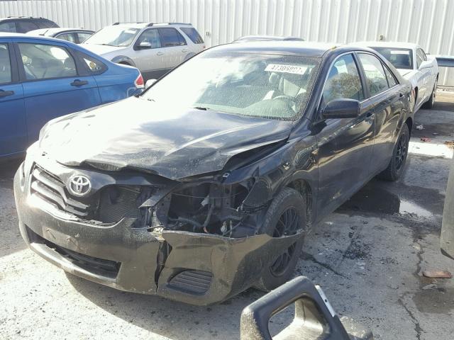 4T1BF3EK4AU091394 - 2010 TOYOTA CAMRY BASE BLACK photo 2