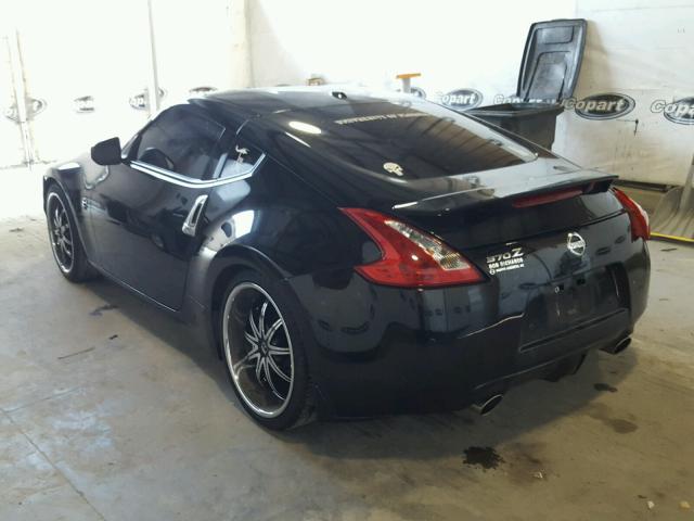 JN1AZ44E89M409718 - 2009 NISSAN 370Z BLACK photo 3