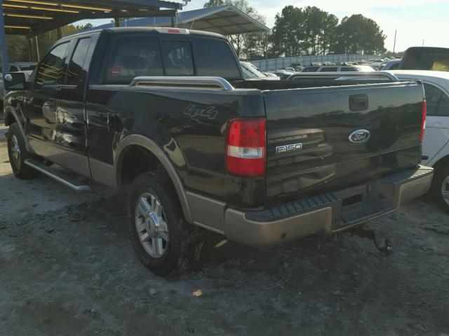 1FTPX145X4NC54264 - 2004 FORD F150 BLACK photo 3