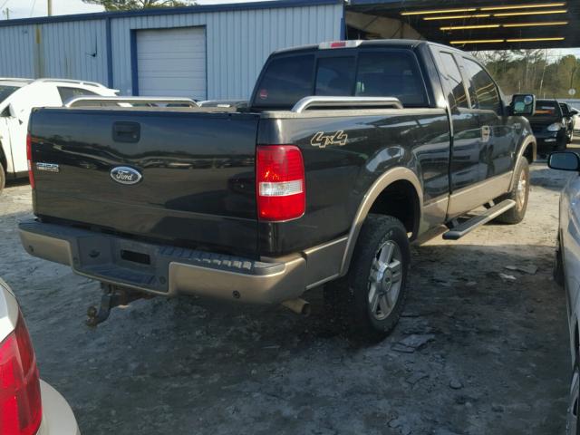 1FTPX145X4NC54264 - 2004 FORD F150 BLACK photo 4