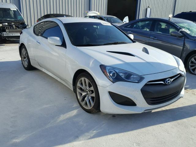 KMHHT6KD0DU088555 - 2013 HYUNDAI GENESIS CO WHITE photo 1