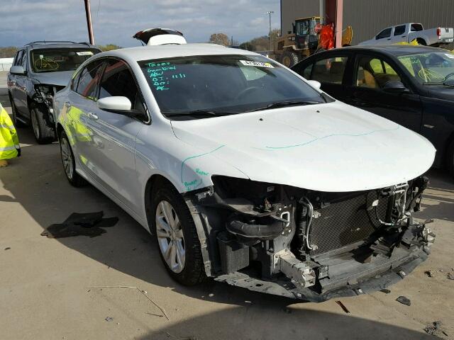 1C3CCCAB2GN110734 - 2016 CHRYSLER 200 LIMITE WHITE photo 1