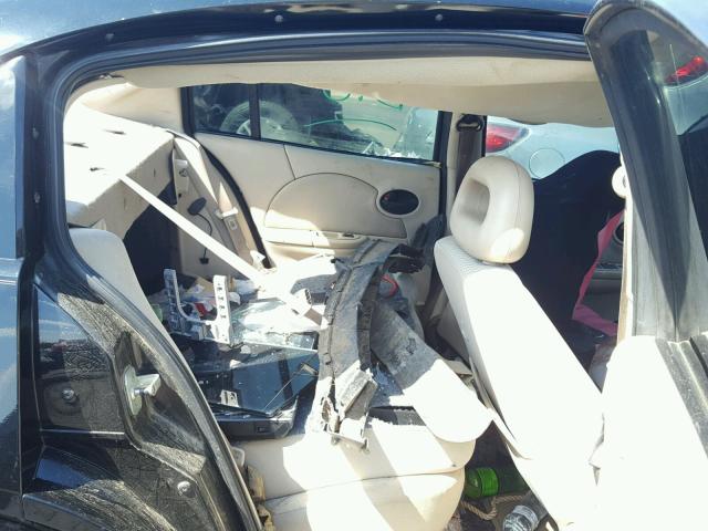 1G8AJ58FX6Z186801 - 2006 SATURN ION LEVEL BLACK photo 6