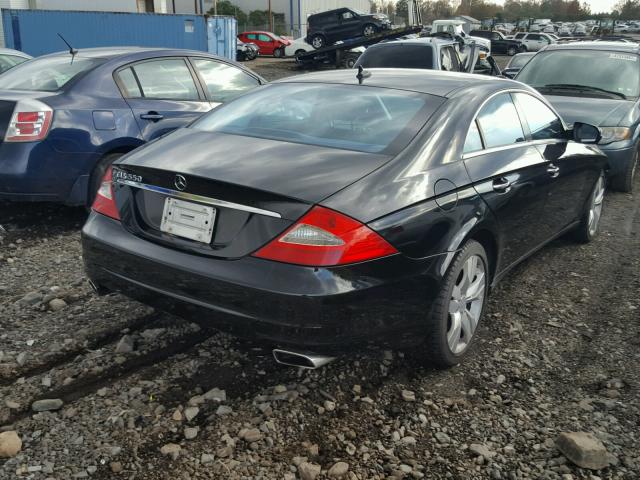 WDDDJ72X89A142501 - 2009 MERCEDES-BENZ CLS 550 BLACK photo 4