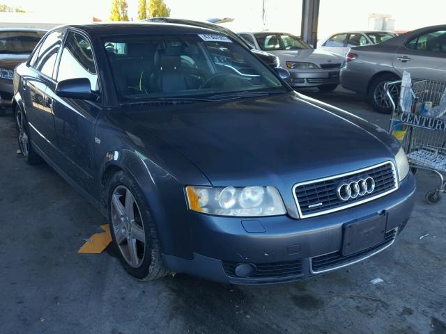 WAULC68E32A239270 - 2002 AUDI A4 1.8T QU GRAY photo 1