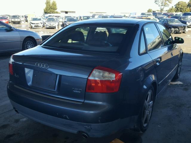 WAULC68E32A239270 - 2002 AUDI A4 1.8T QU GRAY photo 4