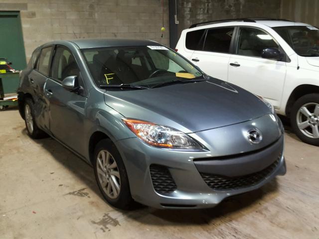 JM1BL1LP2D1769615 - 2013 MAZDA 3 I BLUE photo 1