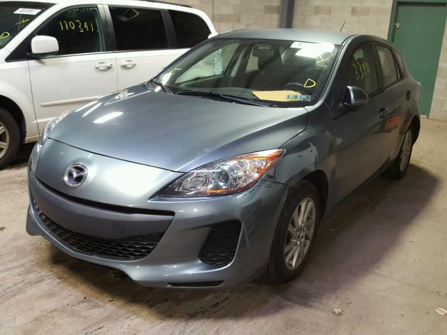 JM1BL1LP2D1769615 - 2013 MAZDA 3 I BLUE photo 2