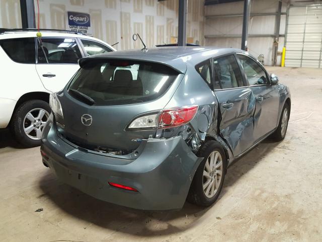 JM1BL1LP2D1769615 - 2013 MAZDA 3 I BLUE photo 4