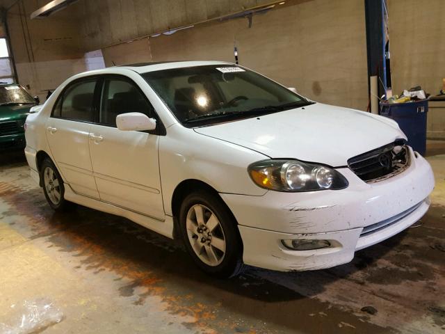 1NXBR32E47Z800730 - 2007 TOYOTA COROLLA WHITE photo 1