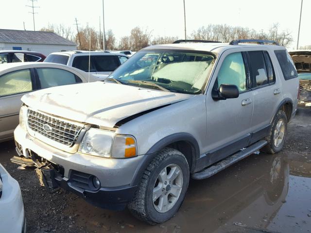 1FMZU73K93UA75841 - 2003 FORD EXPLORER X SILVER photo 2