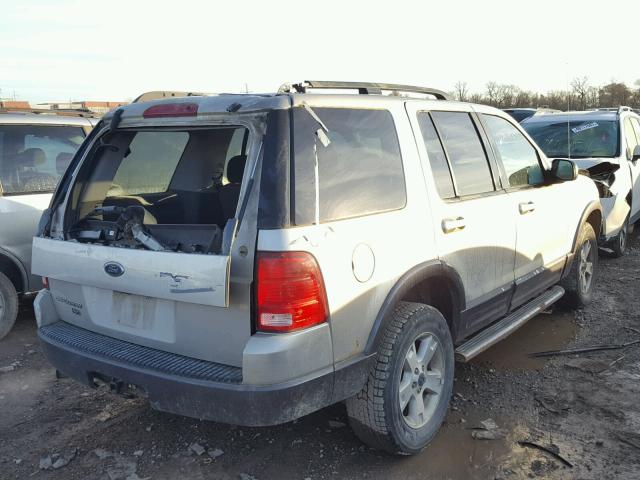 1FMZU73K93UA75841 - 2003 FORD EXPLORER X SILVER photo 4