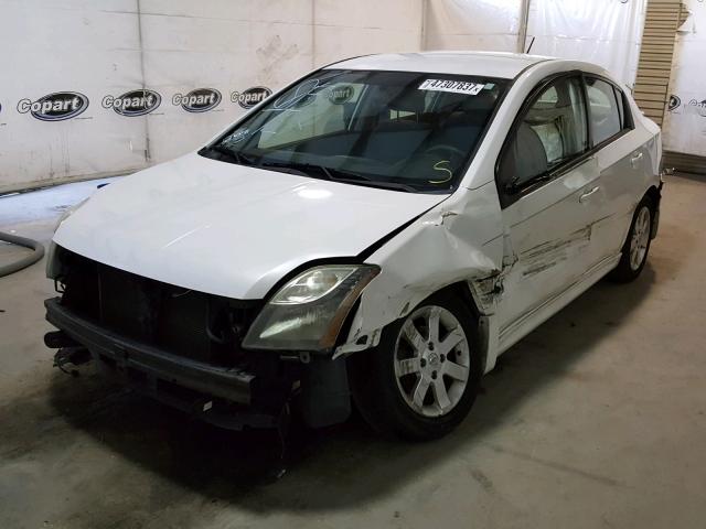 3N1AB6AP1AL658480 - 2010 NISSAN SENTRA 2.0 WHITE photo 2