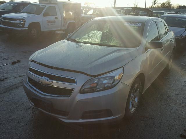 1G11B5SA8DF259798 - 2013 CHEVROLET MALIBU LS SILVER photo 2