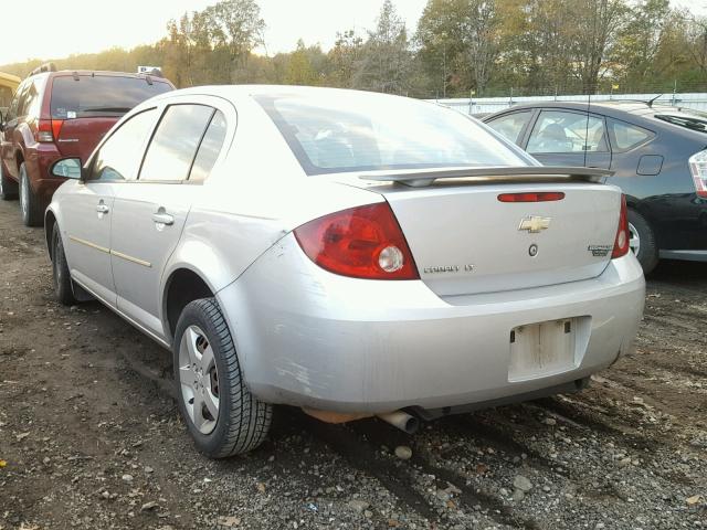 1G1AL55FX77238504 - 2007 CHEVROLET COBALT LT GRAY photo 3