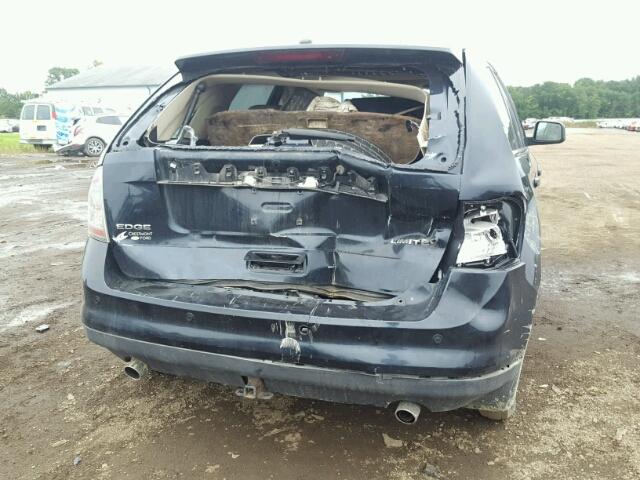 2FMDK39C48BA11373 - 2008 FORD EDGE LIMIT BLUE photo 9