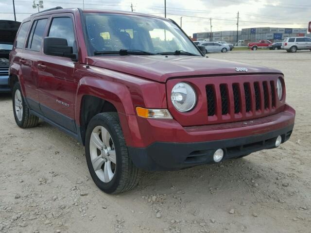 1C4NJRFB9ED799177 - 2014 JEEP PATRIOT LA MAROON photo 1