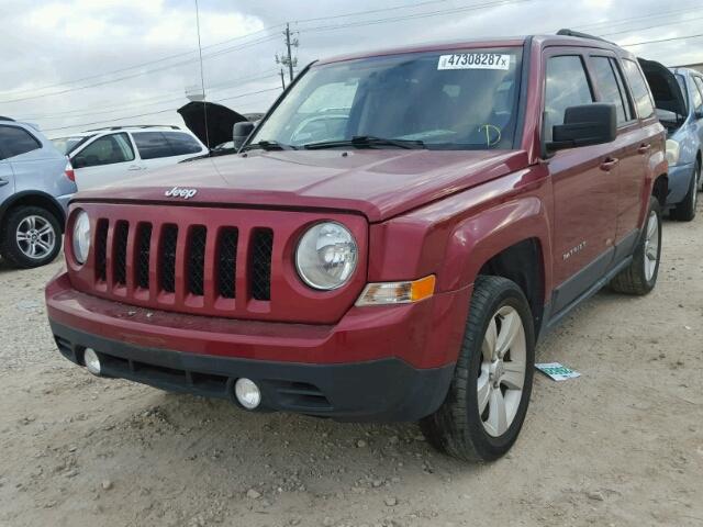 1C4NJRFB9ED799177 - 2014 JEEP PATRIOT LA MAROON photo 2