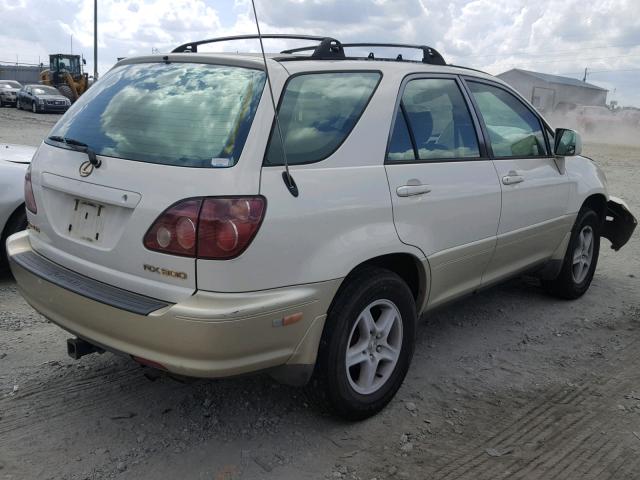 JT6GF10U6X0027033 - 1999 LEXUS RX 300 WHITE photo 4